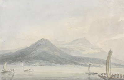 Lago Maggiore from Isola Borromena by Joseph Mallord William Turner